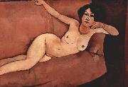 Amedeo Modigliani Akt auf Sofa France oil painting artist